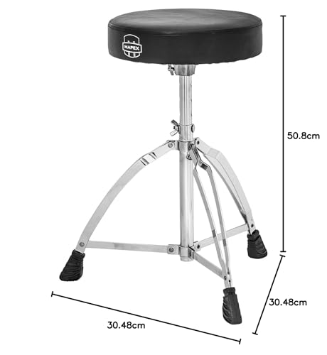 Image of Mapex Double Brace Round top Drum Throne