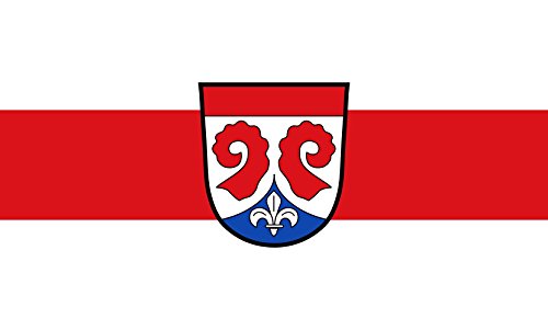 Drapeau 90x150cm Eurasburg grand format avec surface de 1.35m² - 2