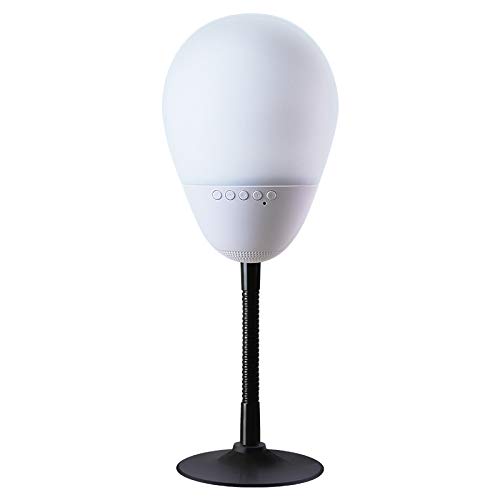 Zeerkeer Lampe de chevet haut-parleur Bluetooth,Lampe de Chevet Enfants Lampe Tactile LED Touch Portable Enceinte Bluetooth Lampe de Table Portables Réveil Alarme Horloge Lecture