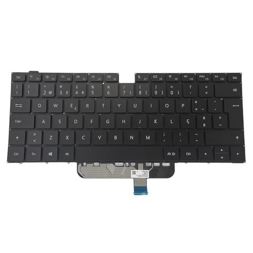 Huawei用バックライトキーボード、MateBook D15用、BOHK WAX9X WAP9R、2022用、BODE-WFH9 WDH9 WFE9AL WDI9A WFE9、スペイン語、英国、ブラジルキーボード(BR-PT Portuguese)