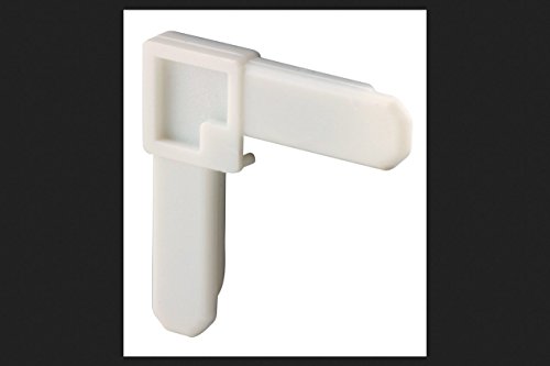 Image of PRIME-LINE Frame Corner 3 /4 inch X 5 /16 inch Plastic White