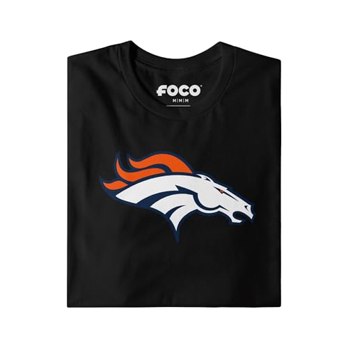 Image of FOCO Men's NFL Team Primary Logo Black Short Sleeve T-Shirt