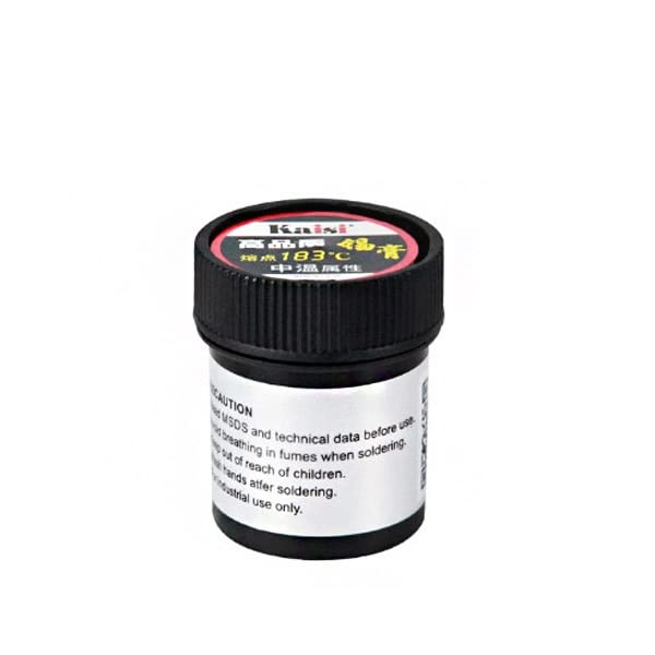 Buyyart New 40g Soldering Paste Flux Lead free Tin Paste 138℃ 183℃ 220℃ Meteling Point Welding Flux For PCB CUP LED Rework Tools