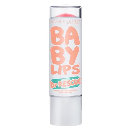Maybelline New York Baby Lips Dr Rescue Medicated Lip Balm, Coral...