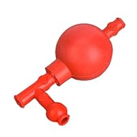 Gummi-Saugball für Präzises Pipettieren mit 3 Öffnungen – Sicherer und Langlebiger Roter Pipettenfüller