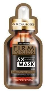 Rojukiss.(โรจูคิส,) (6pcs.) Firm Poreless 5X Intensive Mask for stubborn fine lines & wrinkles & Skin sagging problem 6 pcs.(25ml.per sheet)