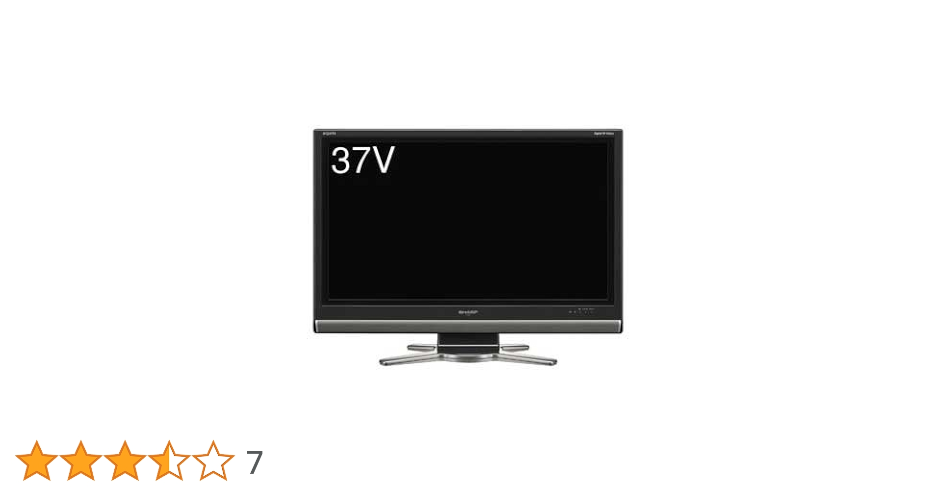 Amazon | シャープ 37V型 フルハイビジョン 液晶テレビ ブラック AQUOS