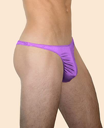 B2BODY Satin Mens Thongs Underwear Panties Silky Sexy Man G String Thong Undies4