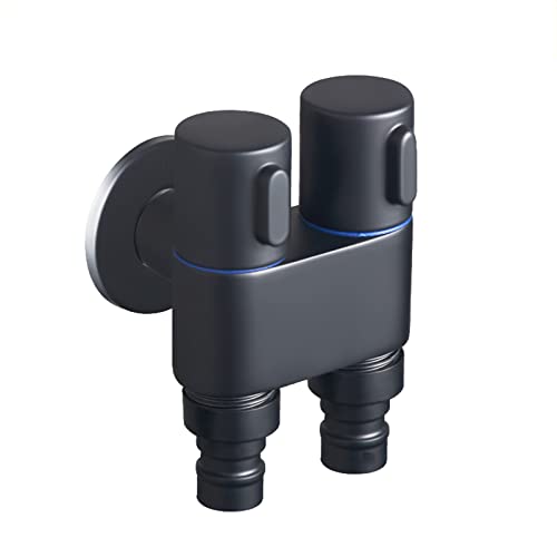 Séparateur de robinet double sortie buanderie et salle de bain brass