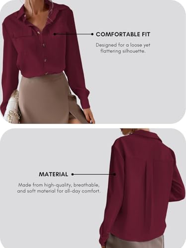 Image of GRECIILOOKS Shirt for Women Stylish | Long Shirt for Women | Oversized Shirt for Women | Women Shirt | Tops for Woman