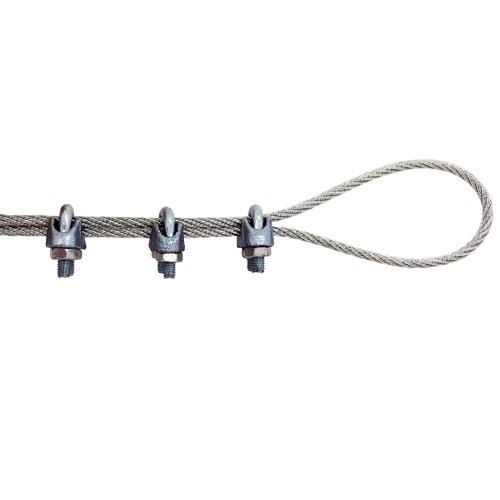 Brufer Quality Products 98201 Wire Rope Clamp Clip thumb #1