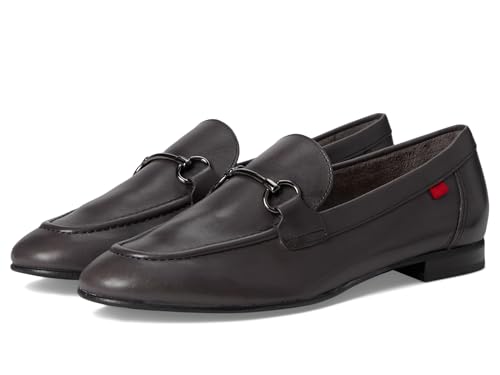 Image of Womens Genuine Leather Comfort Slip On Buckle Dress Loafer