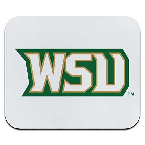 Wright State Secondary Logo Low Profile Thin Mouse Pad Mousepad