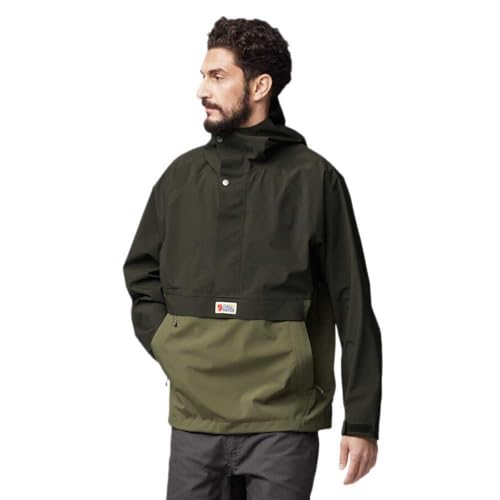 Fjällräven Herren Vardag Hydratic Anorak, Deep Forest/Laurel Green, L