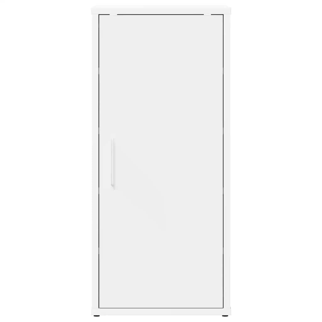 Szafki na buty, 2 sztuki, białe, 32 x 35 x 70 cm, materiał drewnopochodny, do korytarza, przedpokoju, sypialni z drzwiami i 5 wkładanymi półkami, organizer na buty zapewnia porządek i