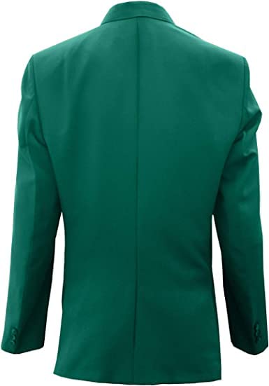 Casual Blazer Coat Slim Fit Sports Golf Green Cotton Jacket for Men's4