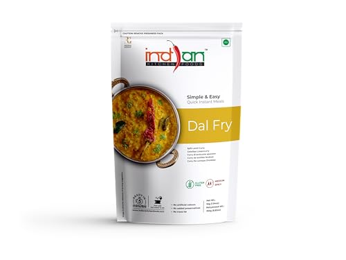 Image of Indian Kitchen Foods Jain (No Onion & Garlic) Dal Fry - Freeze Dried, Gluten-Free, Ready-to Eat Indian Vegetarian Meal