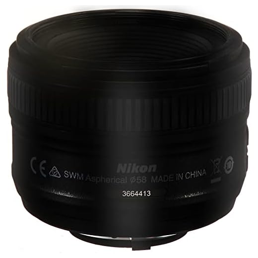 Nikon AF-S NIKKOR 50mm f/1.8G Lens