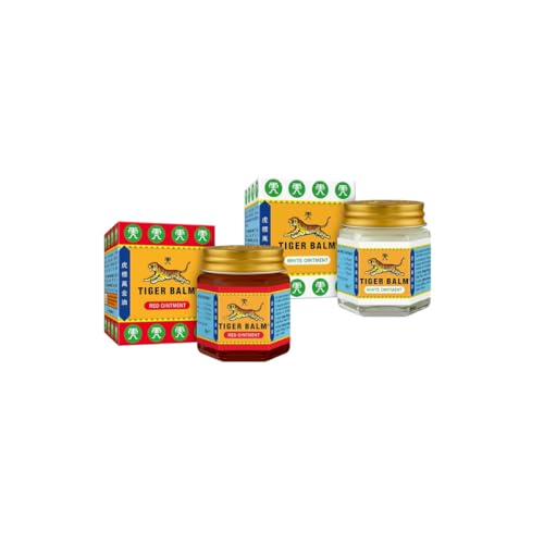 Red & White Tig-er Balm Effective Pain Relief - 21g