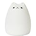 Produktbild EuBaiFeng Silikon-LED-Nachtlampe mit Katzenausdruck, wiederaufladbar, tragbare Pat Sensitive Kontrolle, Nachtbeleuchtung, für Kinder, Freunde, warmes Geschenk Popularity Cat