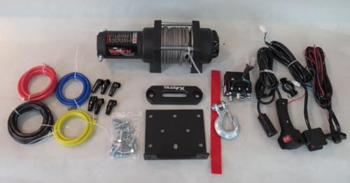 Trailfx WS45B Tfx 4500lb Synth Rope Winch miniatura 3