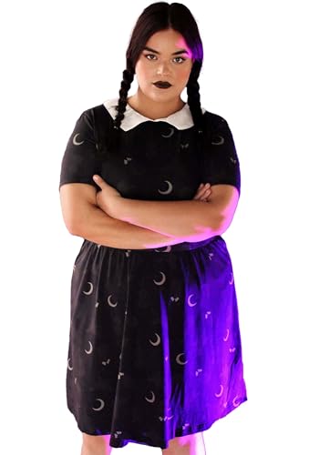 Fun Costumes Cakeworthy Wednesday Addams Dress for Women Small