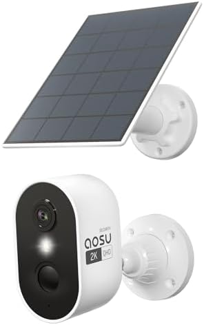 aosu SolarCam Pro System Add-on Camera – Expand Your System - Requires aosuBase to Use (NOT for Standalone Use)