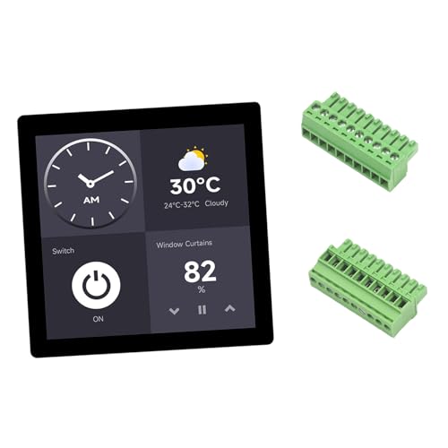 YIZITU Placa De Controlador Programable Pantalla a Color De 4 Pulgadas 65K Comunicación RP2350 Desarrollo De Pantalla LCD De 4 Pulgadas Control De Automatización Industrial