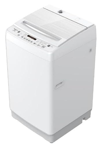 Hisense ハイセンス 洗濯機[設置費込み]7.5kg 大容量 家族用 2-4人用 低騒音 最短12分洗濯 シャワー水流 激流洗浄 風乾燥 部屋干し多彩コース 簡単操作 予約機能 インバーター 省エネ ホワイト HW-DG75J 人気 おすすめ 家電 送料無料