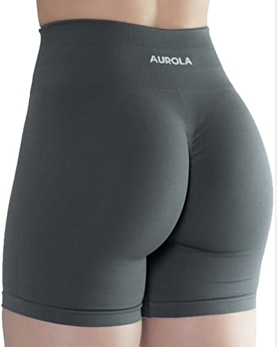 Image of AUROLA Intensify Workout Shorts for Women Seamless Scrunch Short Gym Yoga Running Sport Active Exercise Fitness Shorts
