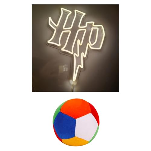 Image of EITHEO Stuffed Animal Plushie Stuffed Toy for Kids (Neon HAP +Ball)