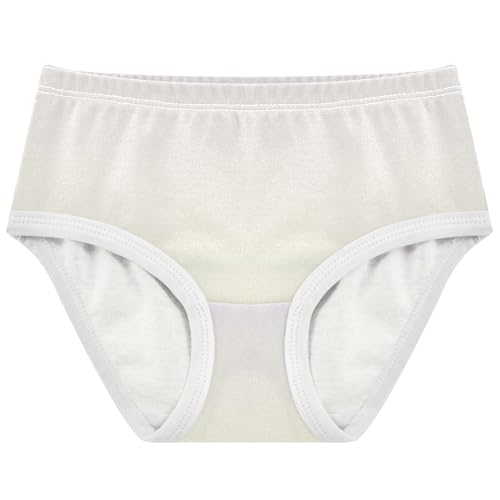 Joisal Toddler Girls Underwear 2t Cotton Little Girl Panties Print Undies Kids Briefs Magnolia Light Yellow Gradient