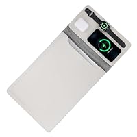 Laptophoes met draadloos opladen, 4-in-1 leren hoes, muismat en oplaadblok, snel opladen voor telefoons en hoofdtelefoons, beschermt de laptop Laptophoes met draadloos opladen, 4-in-1 leren hoes, muismat en oplaadblok, snel opladen voor telefoons en hoofdtelefoons, beschermt de laptop