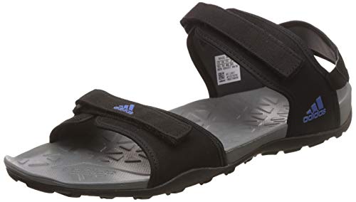 Image of Adidas Hoist Men's Cblack /Grefiv /Traroy Sandals-8 UK /India (42 1 /9 EU)(CJ9027)