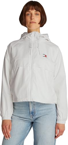 ICONICITÀ INTRAMONTABILE: L’originale giacca Tommy Jeans con due tasche ad altezza della vita presenta un design essenziale. Grazie al suo tessuto leggero risulta ideale per la mezza stagione.