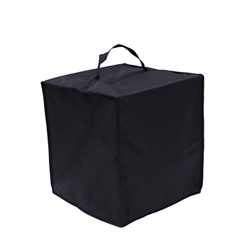 Elektrischer Schnellkochtopf Deckel Dekorative Abdeckung Tasche Zubehör 35 x 15 x 2 cm (Schwarz)