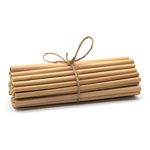 Jungle Straws® Eco-Friendly Bamboo Straws Set Cover