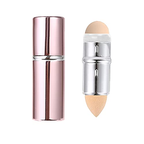 Oil-Absorbing Roller, Oil-Absorbing Volcanic Face Roller, Rouleau Absorbant Visage, Facial Volcanique 100% Nature, Outil De Soin Du Visage Réutilisable Pour Le Contrôle De l'huile (Rose)