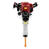 Abbruchhammer,4-Takt 37,7cc 1,2kw 8500r/Min Mit 0,65l Kraftstofftank, Energieeffizient,T-Handschalter,FüR Stein-,Asphalt- Und Baumarbeiten,16,5kg