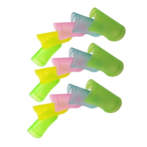 TOYANDONA Professional Flute Accessories 15pcs Plastic Flute Film Protectors for Flutes E/f/g/d/c Tuned Decorative Covers Random
