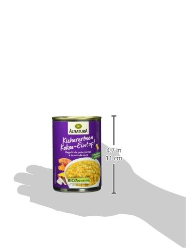 Alnatura Bio Kichererbsen Kokos-Eintopf, 400g