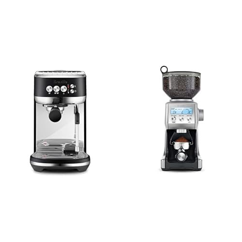 Bambino Plus Espresso Machine by Breville, Black - with the Smart