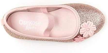 OshKosh B'Gosh Girls Montana Ballet Flat, Rose Gold, 7 Toddler | Image 3