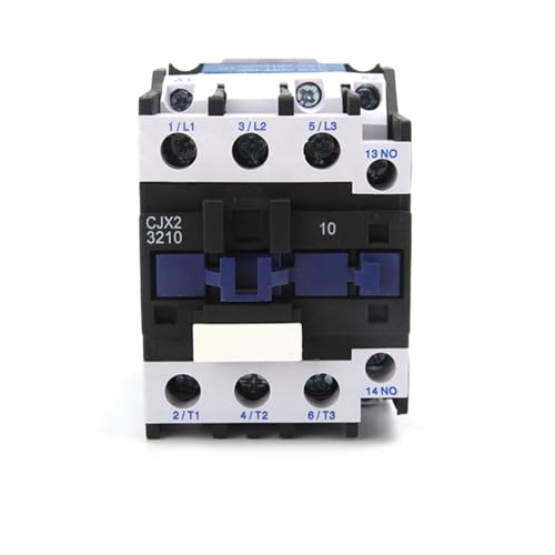 Contacteur AC CJX2-3210 36V 32A pour rail DIN triphasé avec un contact normalement ouvert