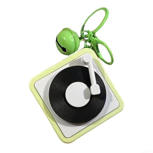 Llavero grabador de voz con música precargada, grabación de mensajes personalizada de 15 segundos, grabadora compacta para llaves, bolsa, coche, único para cumpleaños (C)