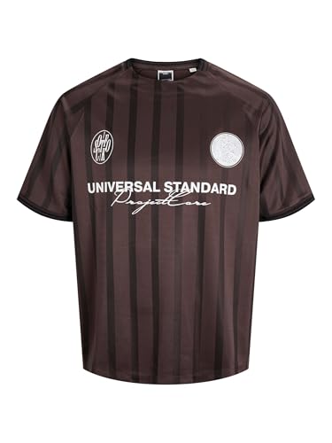 JACK & JONES Jcocover Retro Football Tee Ss Pls - Plus Size – Ansicht 1