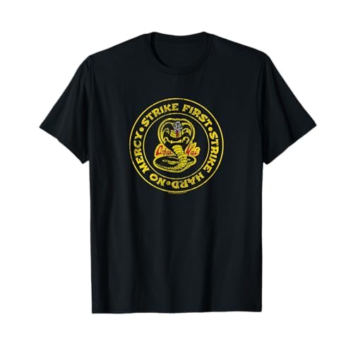 Cobra Kai huelga primer logo del círculo Camiseta