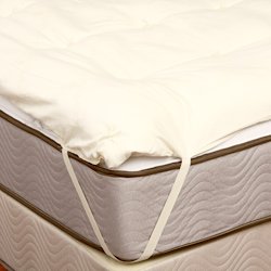 Cotton Cloud Natural Beds and Furniture King Size Eco Valley Wool Pad