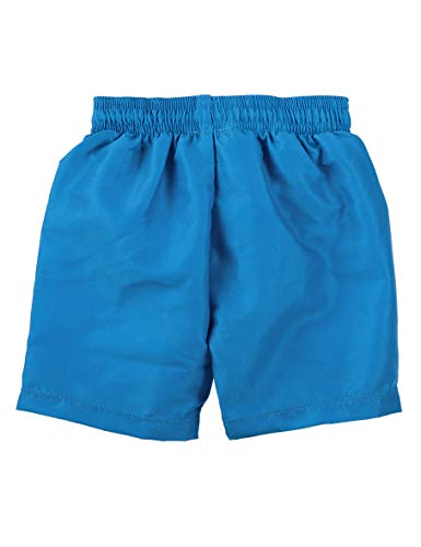 Sterntaler Badeshorts uni – UV-Schutz 50+ Schwimmhose – Jungen Beachwear schnelltrocknend – Kinder Badehose mit Kordelzug und Windeleinsatz bis Größe 86/92 – leuchtblau, Größe 80