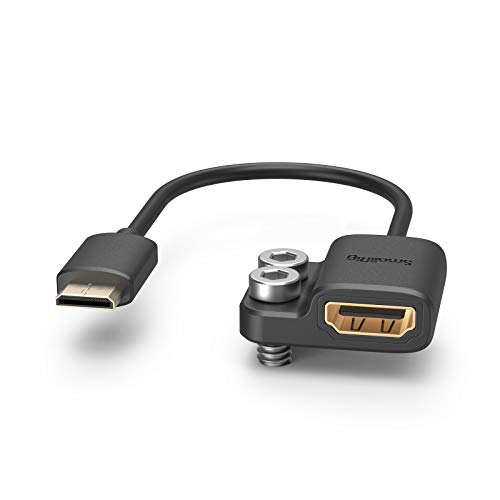 Image of SmallRig Ultra-Slim 4K HDMI Adapter Cable, Female HDMI Type A to Male Mini-HDMI Type C, 4K@60HZ, for Nikon Z6, Z7, D780 / for Canon EOS RP, 5D Mark IV - 3020